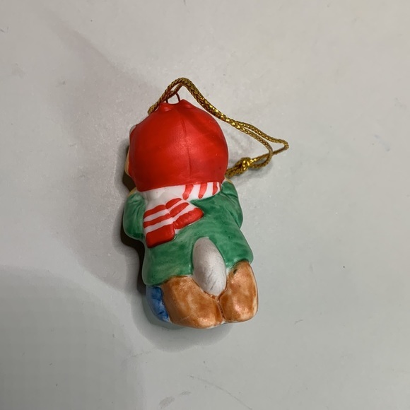 Kitty Cucumber Schmid The Snowball Fight Ornament Collection. 1989 Vintage boxed - Picture 6 of 16